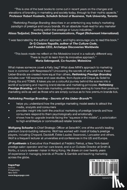 Schaefer, Wolfgang, Kuehlwein, JP - Rethinking Prestige Branding