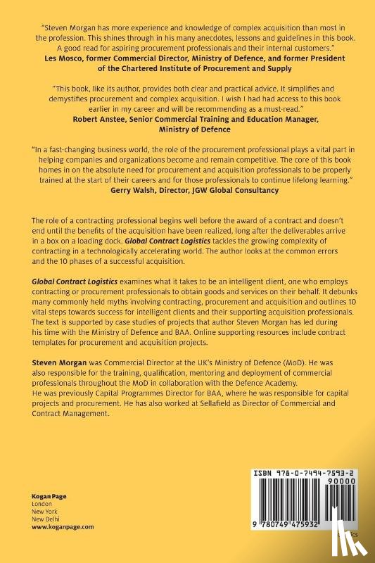 Morgan, Steven - Global Contract Logistics