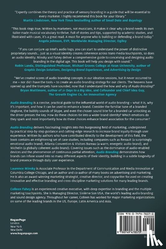Minsky, Laurence, Fahey, Colleen - Audio Branding