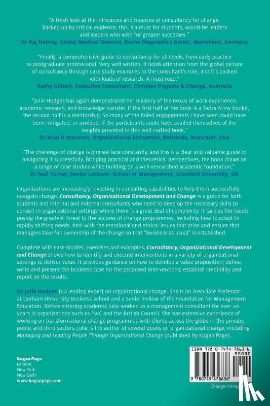 Hodges, Professor Julie - Consultancy, Organizational Development and Change