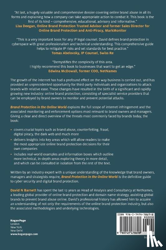 Barnett, David N. - Brand Protection in the Online World