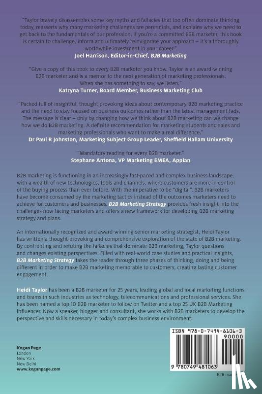 Taylor, Heidi - B2B Marketing Strategy