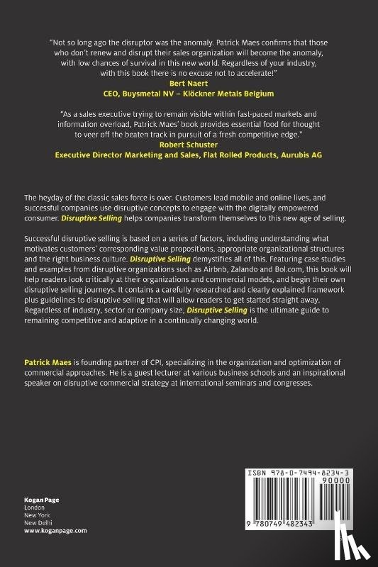Maes, Patrick - Disruptive Selling