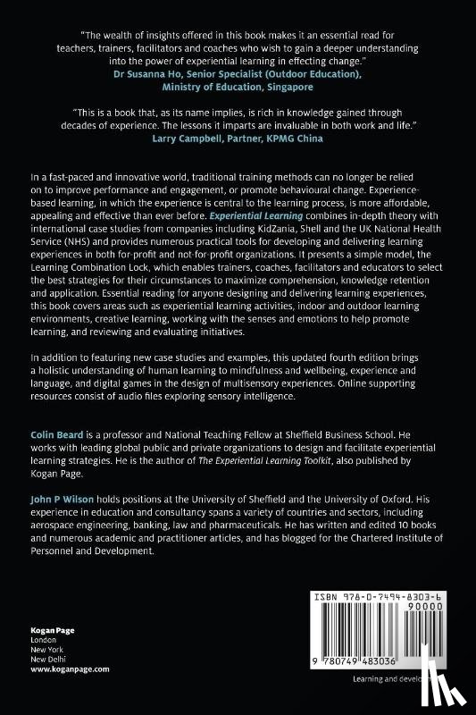 Beard, Colin, Wilson, John P. - Experiential Learning