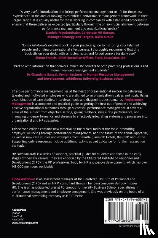 Ashdown, Linda - Performance Management