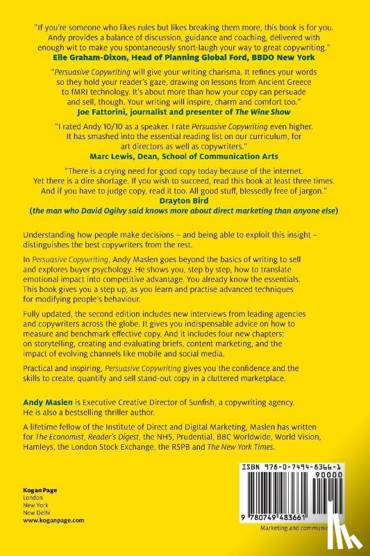 Maslen, Andy - Persuasive Copywriting