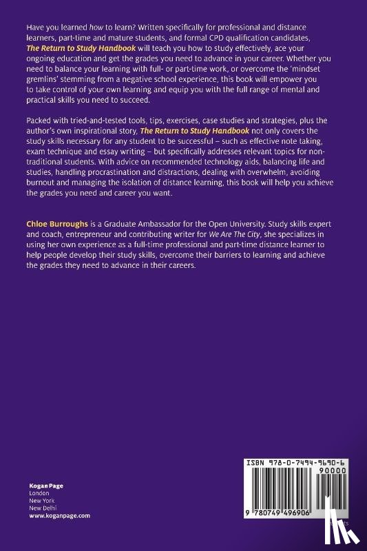 Burroughs, Chloe - The Return to Study Handbook