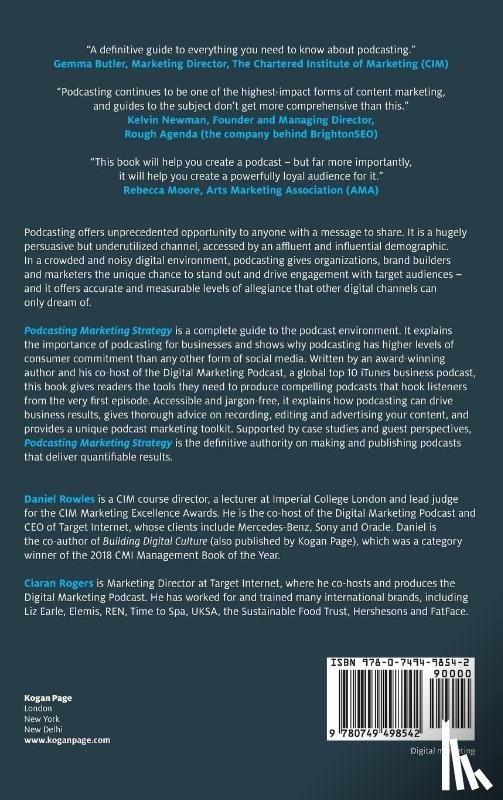 Rowles, Daniel, Rogers, Ciaran - Podcasting Marketing Strategy