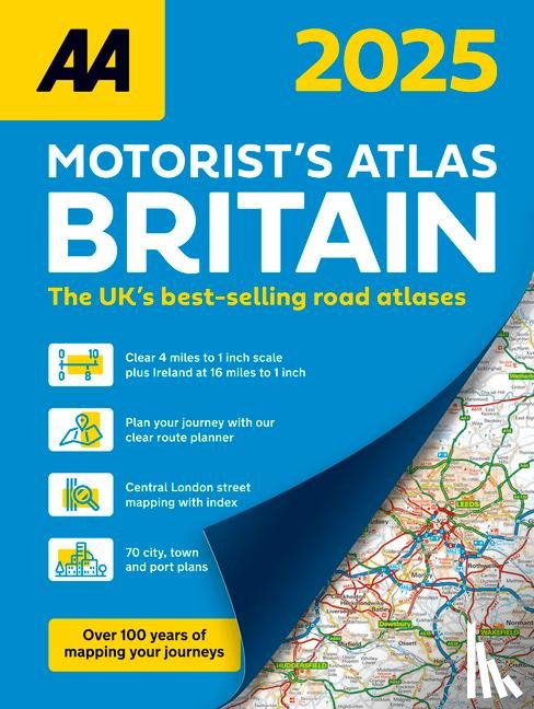  - AA Motorist's Atlas 2025