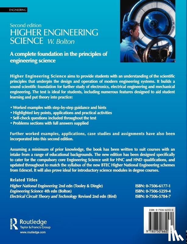 Bolton, William - Higher Engineering Science