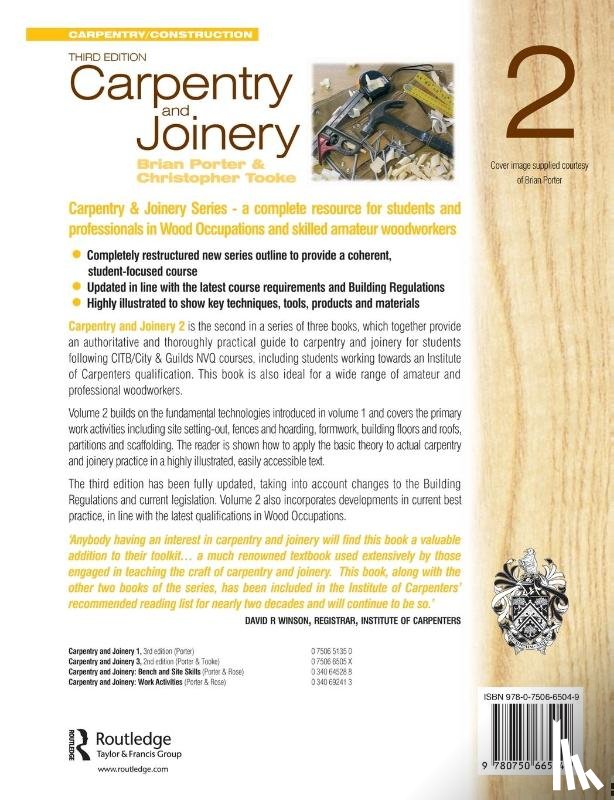 Porter, Brian, Tooke, Chris - Carpentry and Joinery 2