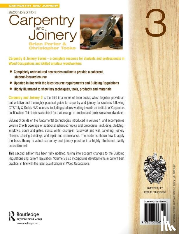 Porter, Brian, Tooke, Chris - Carpentry and Joinery 3