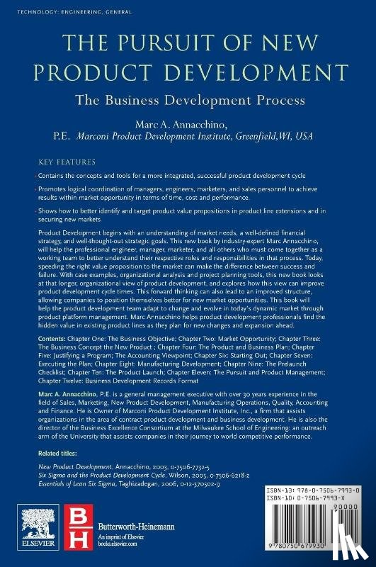 Annacchino, Marc (Marconi Product Development Institute - The Pursuit of New Product Development