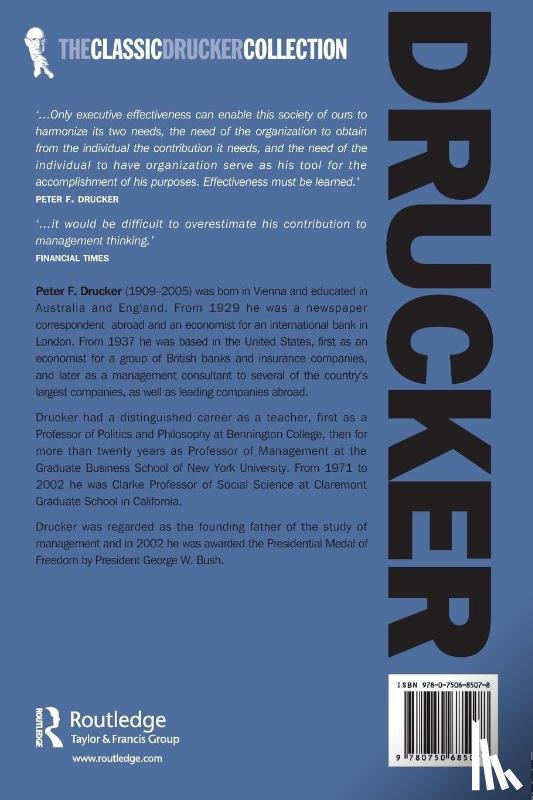 Drucker, Peter - The Effective Executive