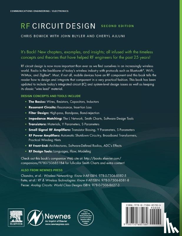 Bowick, Christopher (Senior VP Engineering and CTO - RF Circuit Design