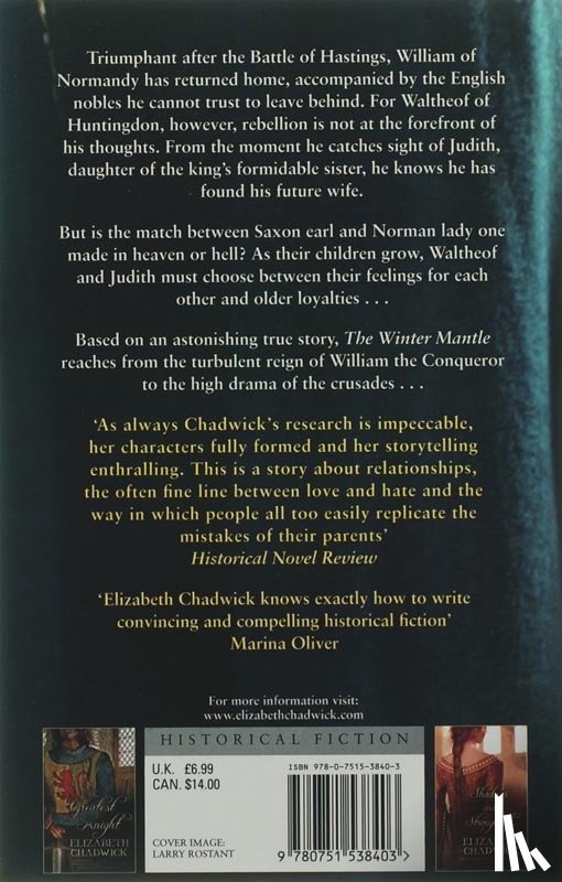 Chadwick, Elizabeth - The Winter Mantle