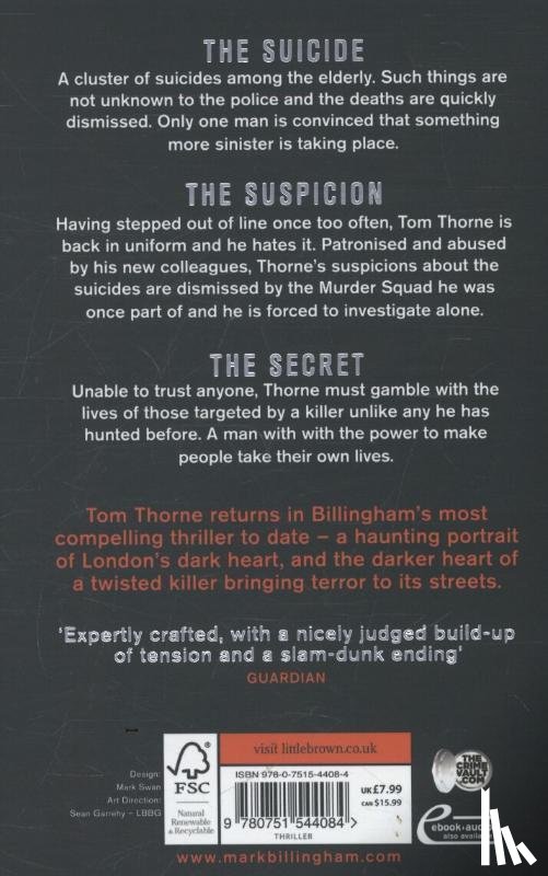 Billingham, Mark - The Dying Hours