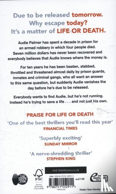 Robotham, Michael - Life or Death