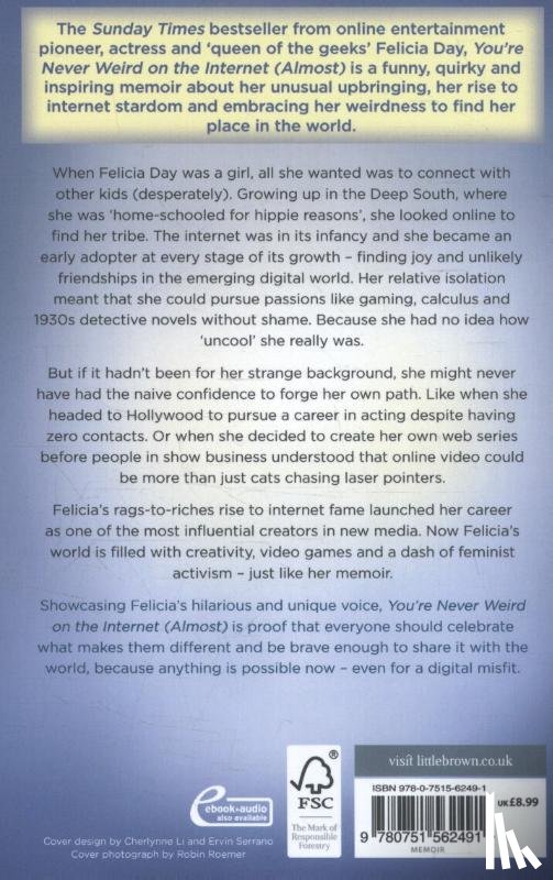 Day, Felicia - You're Never Weird on the Internet (Almost)