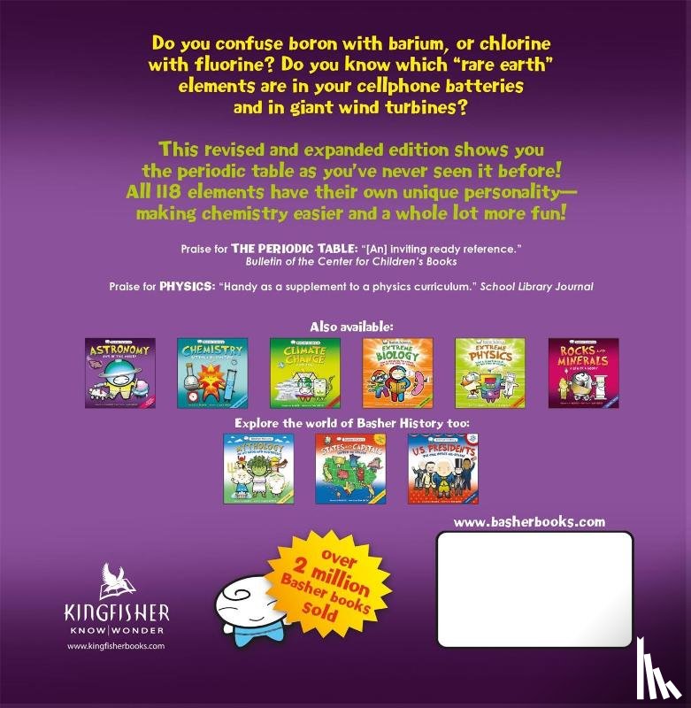 Dingle, Adrian, Basher, Simon, Green, Dan - Basher Science: The Complete Periodic Table