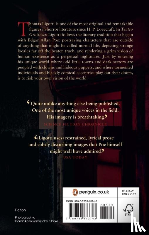 Ligotti, Thomas - Teatro Grottesco