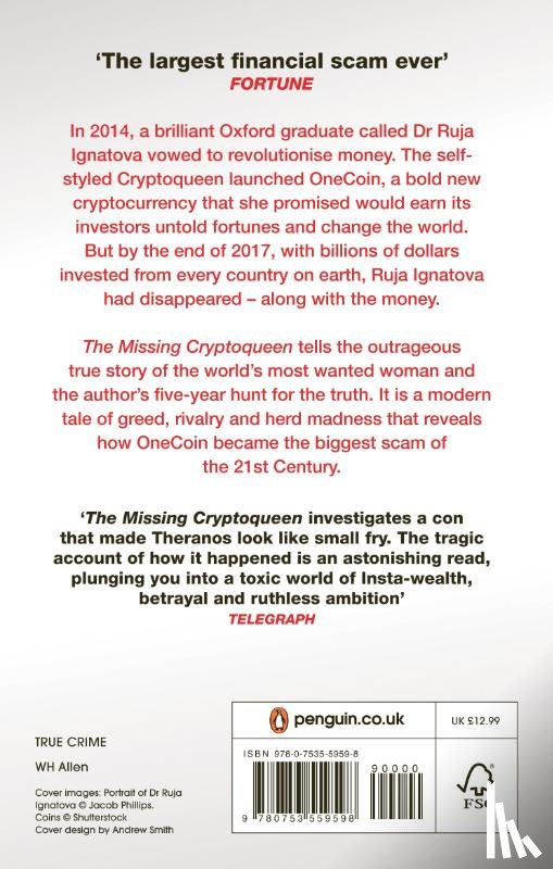 Bartlett, Jamie - The Missing Cryptoqueen
