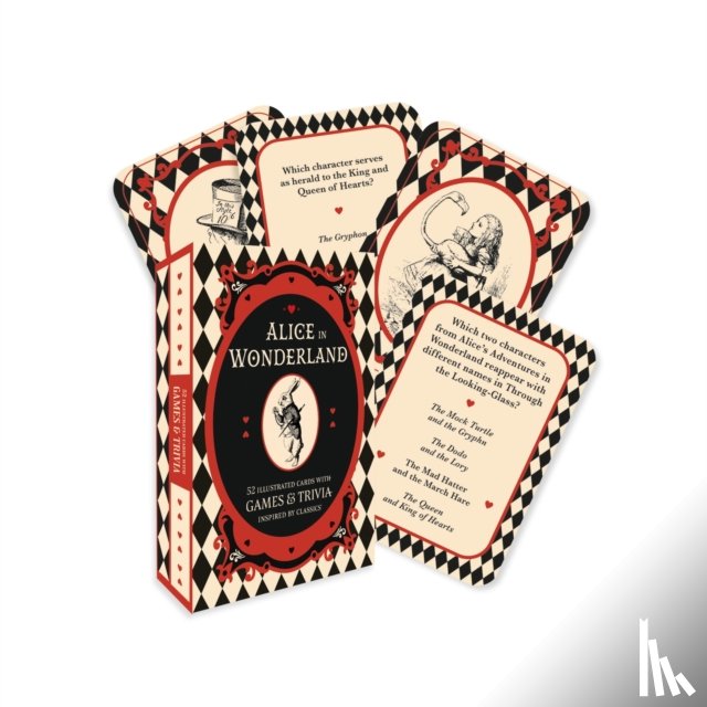Pyramid - Alice in Wonderland - A Card and Trivia Game