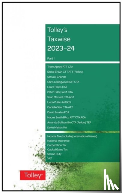 Heaton, David, Rutherford, Philip, Ward, Julie - Tolley's Taxwise I 2023-24