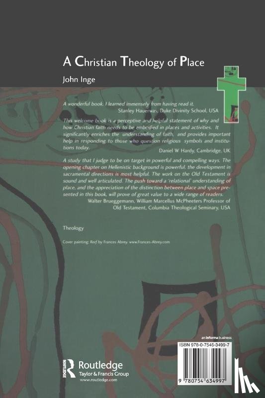 Inge, John - A Christian Theology of Place