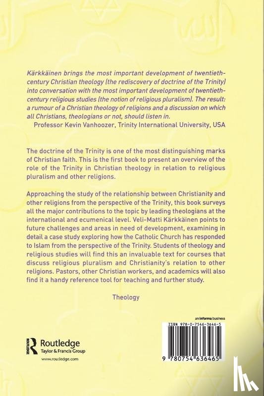 Karkkainen, Veli-Matti - Trinity and Religious Pluralism