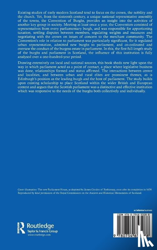 MacDonald, Alan R. - The Burghs and Parliament in Scotland, c. 1550–1651