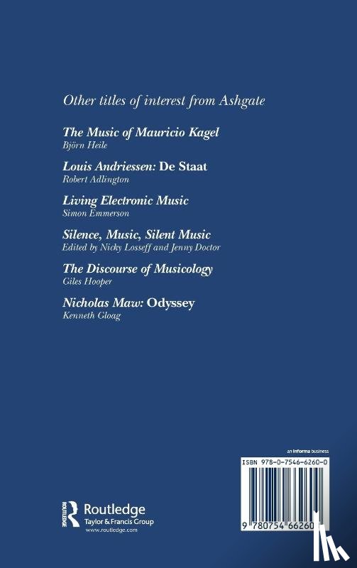  - The Modernist Legacy: Essays on New Music