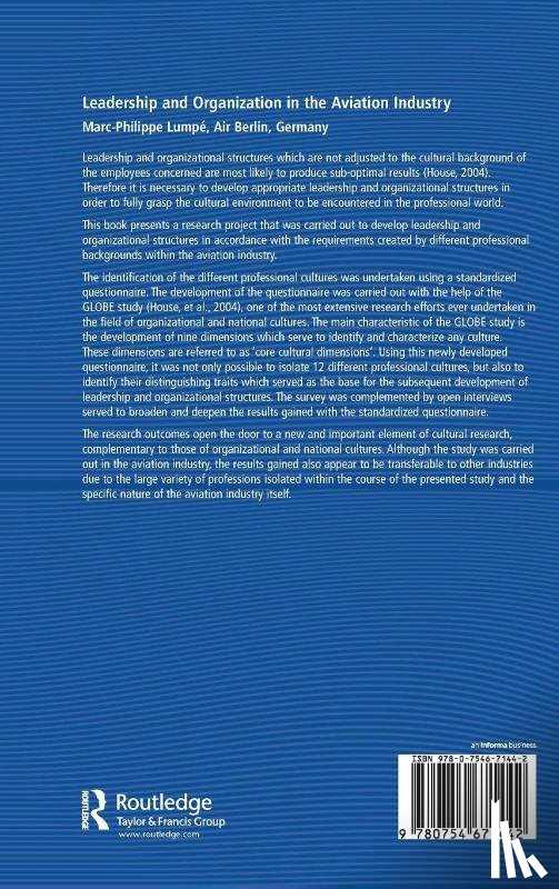 Lumpe, Marc-Philippe - Leadership and Organization in the Aviation Industry