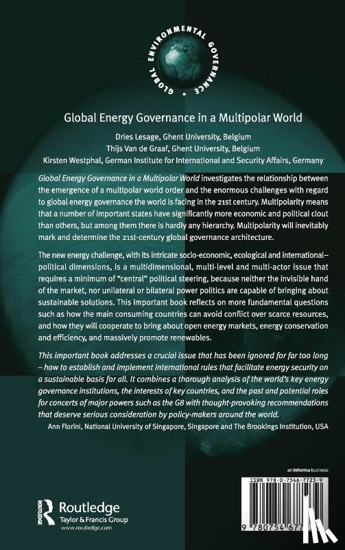 Lesage, ies, Graaf, Thijs Van de - Global Energy Governance in a Multipolar World