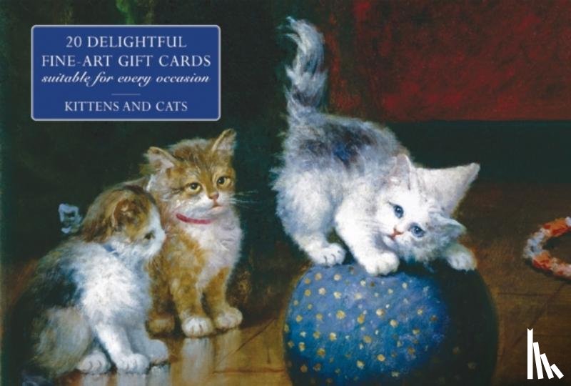 Peony Press - Card Box of 20 Notecards and Envelopes: Kittens and Cats