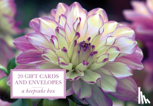 Peony Press - Tin Box of 20 Gift Cards and Envelopes: Dahlia