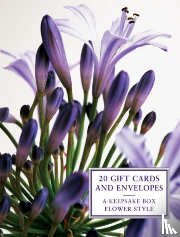 Peony Press - Tin Box of 20 Gift Cards and Envelopes: Flower Style