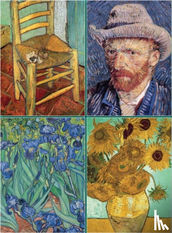  - Set of Four Magnetic Notepads: Van Gogh