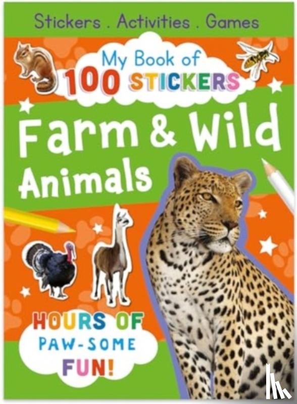 Publishing, North Parade - My Book of 100 Stickers: Farm & Wild Animals