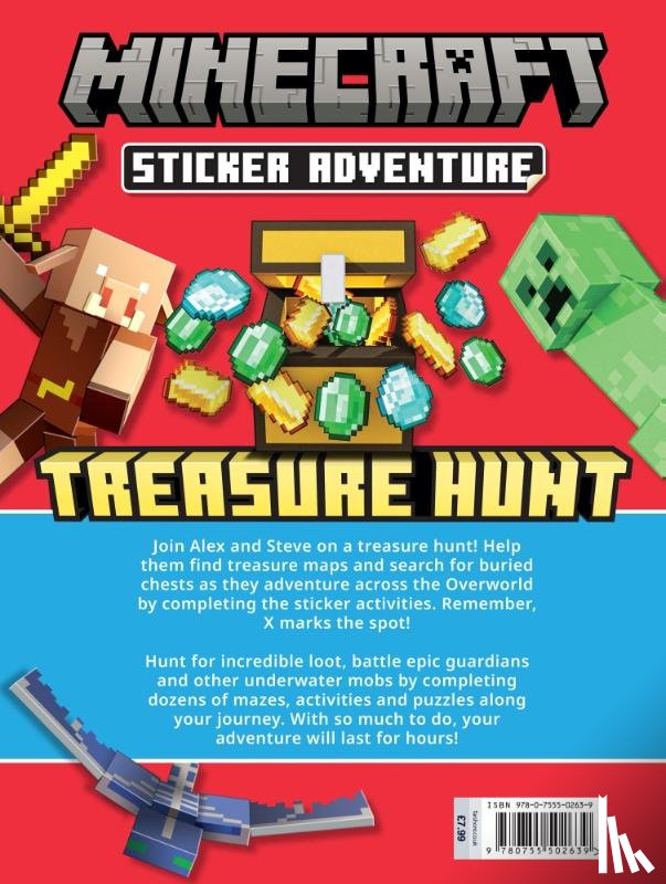 Mojang AB - Minecraft Sticker Adventure: Treasure Hunt