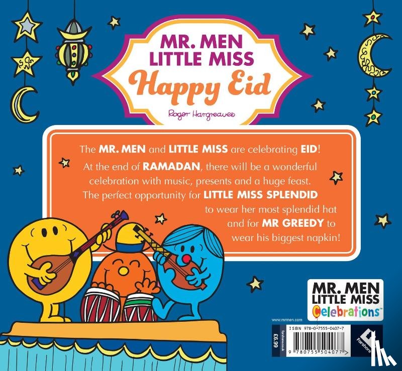 Hargreaves, Adam - Mr. Men Little Miss Happy Eid