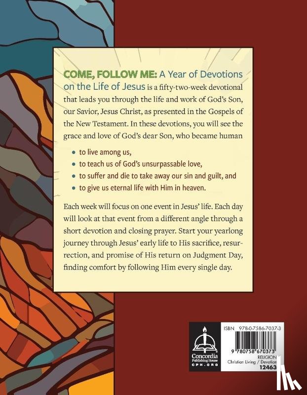 Palmer, Wayne - Come, Follow Me: A Year of Devotions on the Life of Jesus