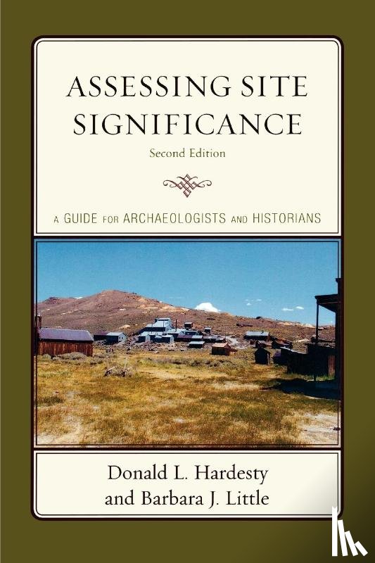Hardesty, Donald L., Little, Barbara J. - Assessing Site Significance