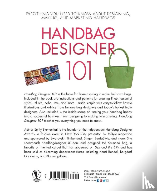 Blumenthal, Emily - Handbag Designer 101