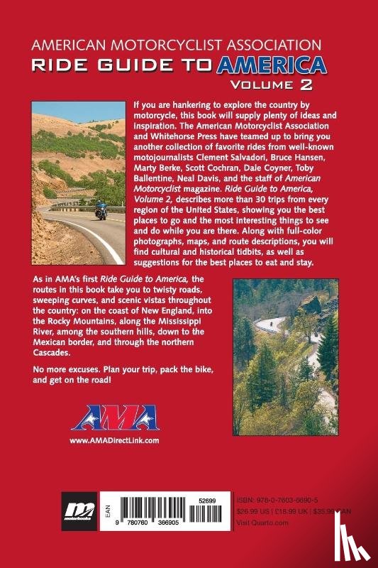 American Motorcyclist Association - AMA Ride Guide to America Volume 2