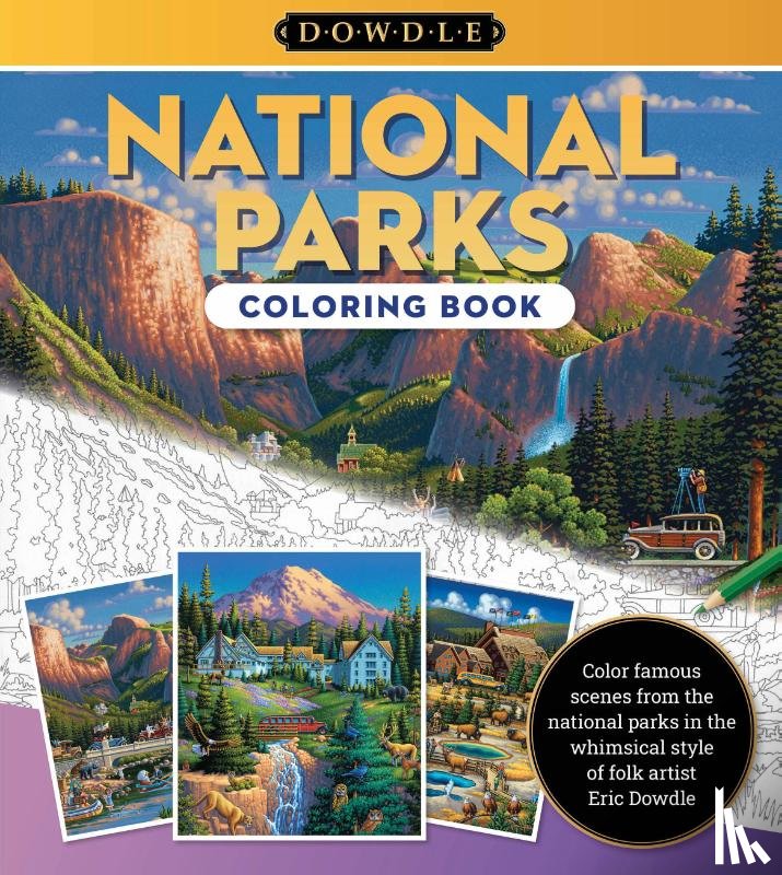 Dowdle, Eric - National Parks Coloring Book