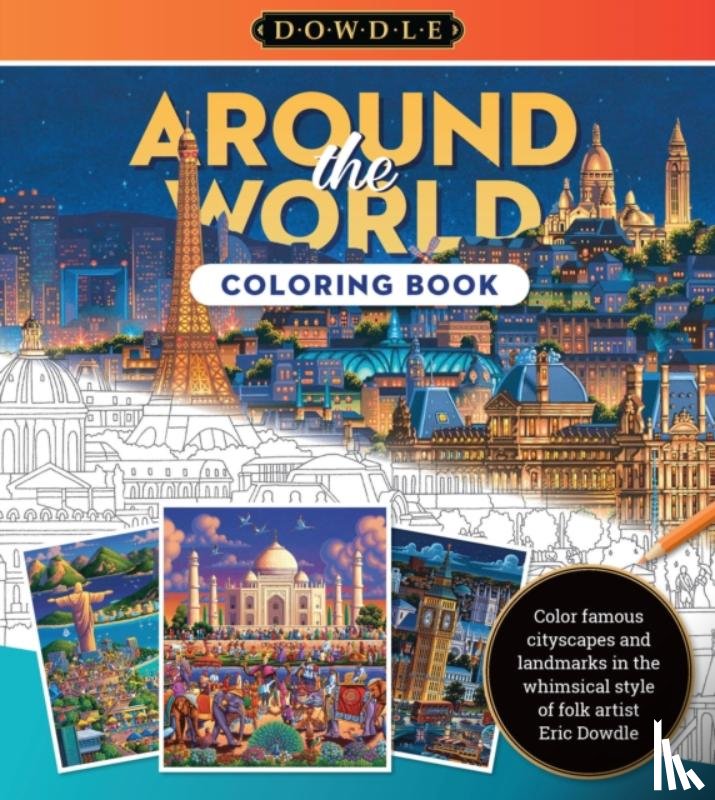 Dowdle, Eric - Around the World Coloring Book