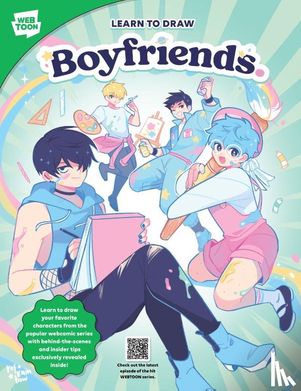 refrainbow, WEBTOON Entertainment, Walter Foster Creative Team - Learn to Draw Boyfriends.