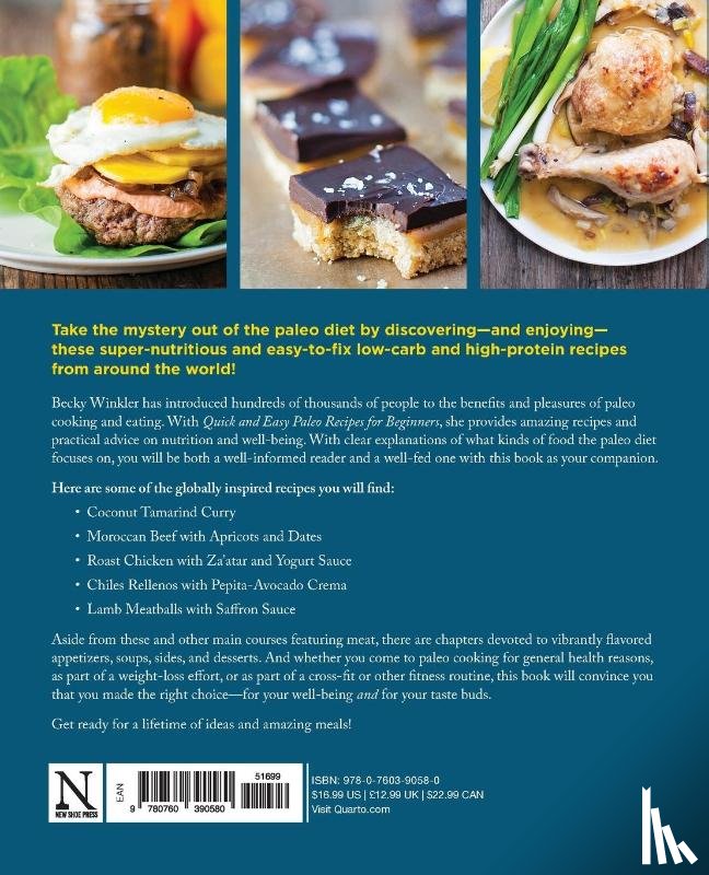 Winkler, Becky - Quick and Easy Paleo Recipes for Beginners
