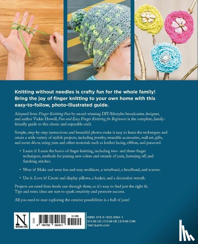 Howell, Vickie - Fun and Easy Finger Knitting for Beginners